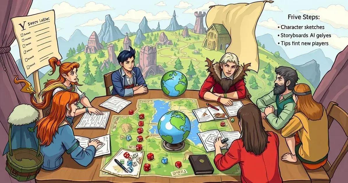 Como montar uma campanha de RPG para iniciantes em 5 passos