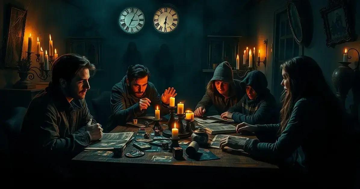 Melhores RPGs de terror para jogar em grupo