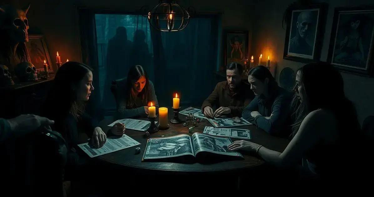 RPGs de Terror para Jogar com Amigos: A Diversão Sombria