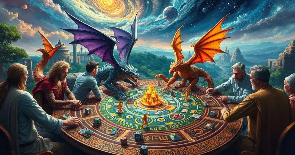 Principais temas de mitologia em jogos de tabuleiro